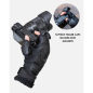 Preview: Vallerret Gants pour photographie Saga Female Black taille S
