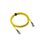 Preview: CobraUnion USB-C Cable 40G 1,2m Yellow Angled