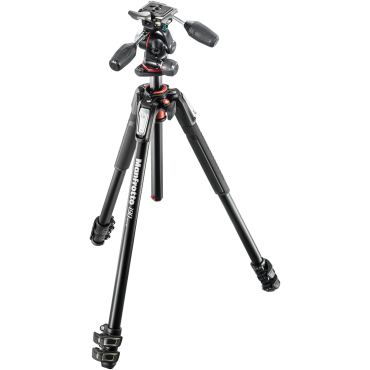 Manfrotto MK190XPRO3-3W Alu Tripod w/3W H 3 S.