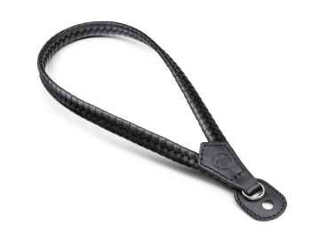 Leica Handschlaufe, Leder, geflochten, schwarz