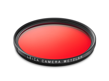 Leica Slim Filter red, E49, black