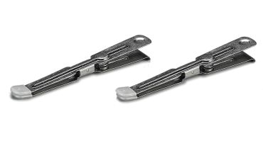 Kaiser Pincettes en acier inoxydable, 2 pièces