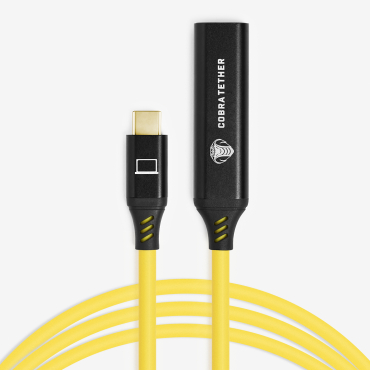 CobraUnion USB-C Extention 10m Yellow