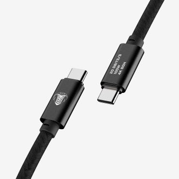CobraUnion USB-C Cable 20Gbit 0,3m Black
