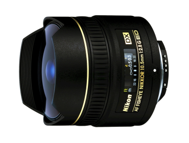 Occasion AF DX Fisheye-Nikkor 10.5 mm f/2.8 G ED, S/N 310335