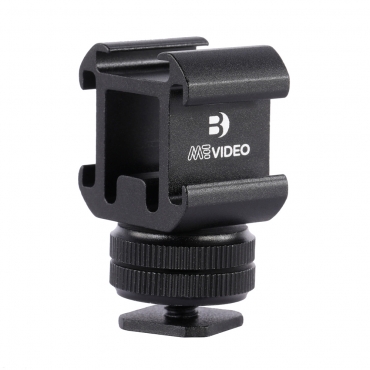 MeVIDEO Livestream Triple Cold Shoe Adapter