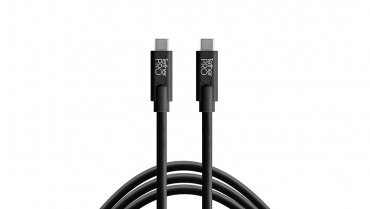 TetherPro USB-C / USB-C 4.6m Black