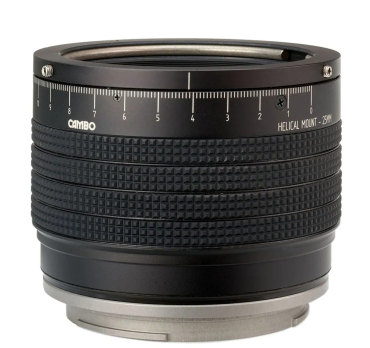 Cambo RPM-GFX  Helical Focussing Mount 25 mm mit Fujifilm GFX Bajonett