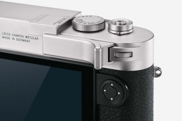 Leica Daumenstütze für Leica M, silbern verchromt