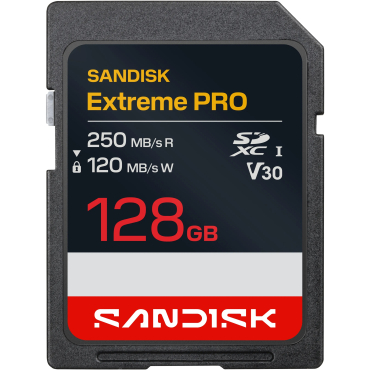 SanDisk Extreme Pro 250MB/s SDXC 128GB