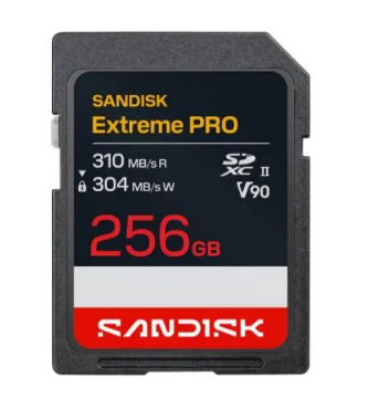 SanDisk Extreme Pro 310MB/s SDXC 256GB