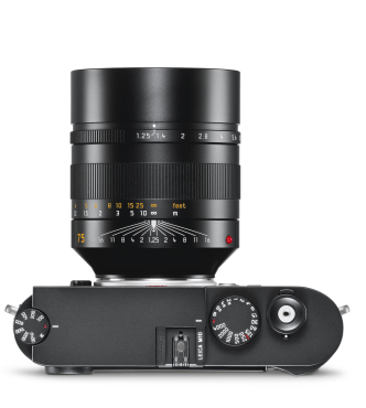 LEICA NOCTILUX-M ASPH noir 75mm/1.25