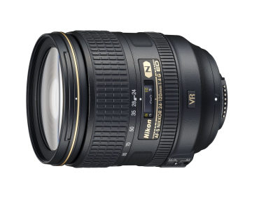 Occasion Nikon AF-S Zoom-Nikkor 24-120 mm/4.0G ED VR, S/N 62142411