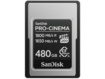 SanDisk CFexpress PRO-CINEMA Typ-A 480GB