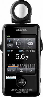 Sekonic Litemaster Pro-478DR avec Emetteur Radio