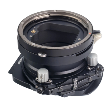 Preview: Cambo WTS-HVSA Objektiv Adapter Panel mit Verschlusskontrolle für Hasselblad V Objektive und Tilt/Swing Funktion
