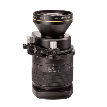 Cambo WTSX-90 Wide-Tilt/Shift 90mm HR Digaron-SW Long Barrel Lenspanel mit Phase One X-Shutter