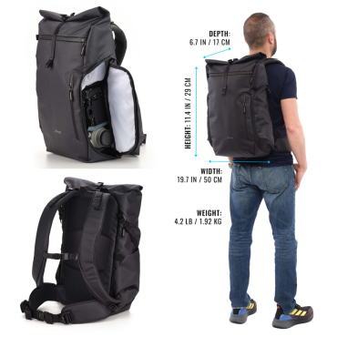Preview: Shimoda Side Street 28 Starter-Kit Anthrazit