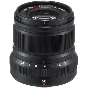 Fujinon XF 50mm F2 R WR Black