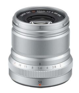Fujinon XF 50mm F2 R WR Silver