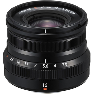 Fujinon XF 16mm F2.8 R WR Black