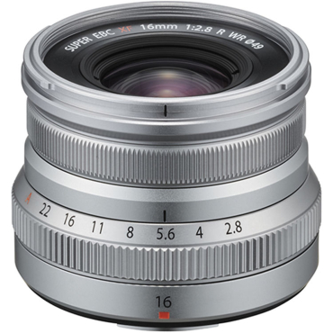 Fujinon XF 16mm F2.8 R WR Silver