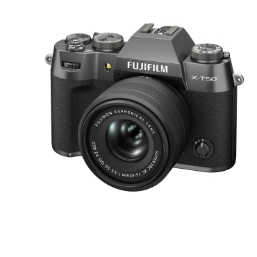 Preview: Fujifilm X-T50 Charcoal Silver Kit XC 15-45mm
