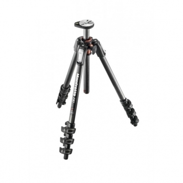 Manfrotto Mini Pro Carbon 190 Series Trépied, 4 sections