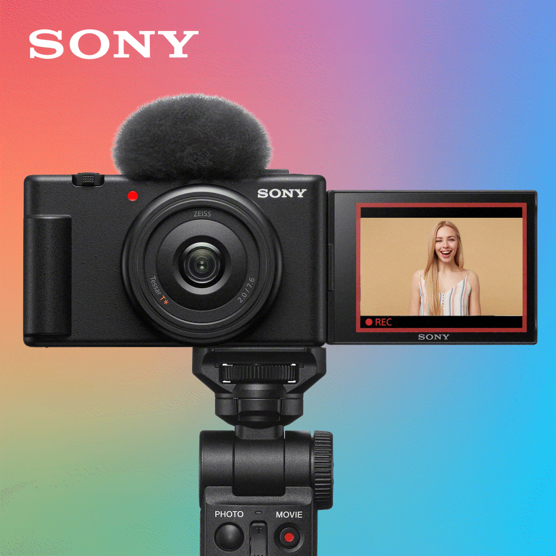 Sony Vlog Kamera ZV-1F - Graphicart Produkte und Dienstleistungen für die  Fotografie