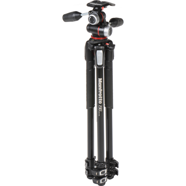 Manfrotto MK190XPRO3-3W Alu Tripod w/3W H 3 S.