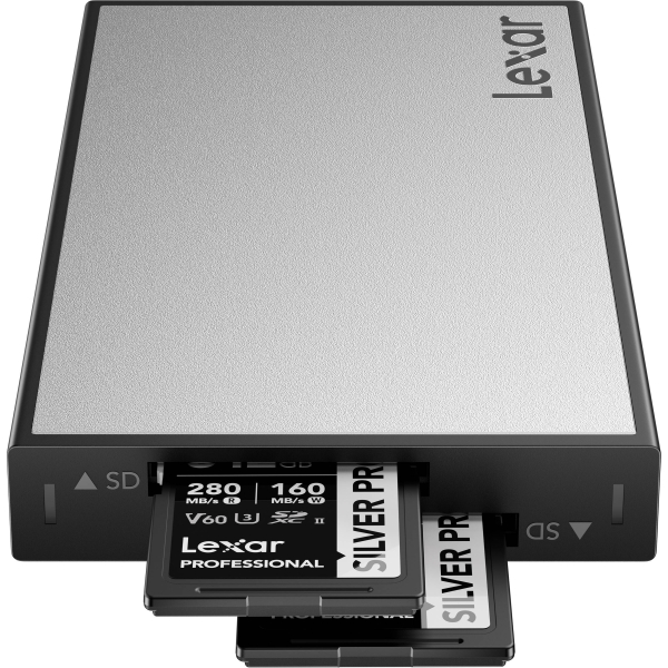 Lexar PRO Workflow SD Dual-Slot Reader