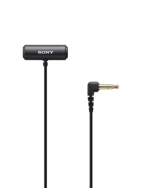 Sony ECM-LV1 Lavalier-Mikrofon mit Stereo-Tonaufnahme