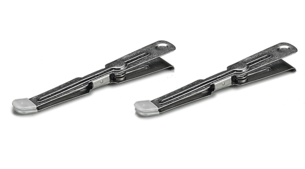 Kaiser Pincettes en acier inoxydable, 2 pièces