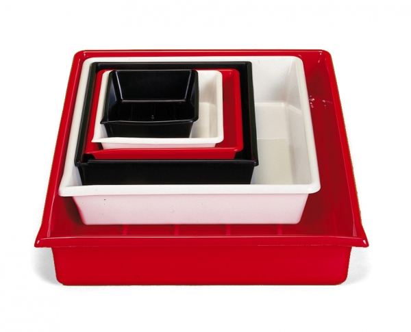 Cuvette 24x30cm rouge