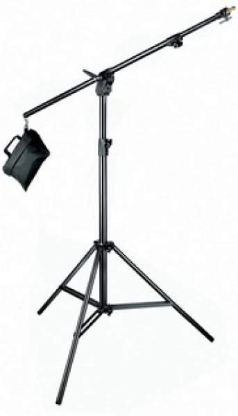 Manfrotto Boomstand mit integriertem Galgen, schwarz 420NSB