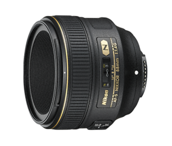 Occasion Nikon AF-S Nikkor 58 mm/1.4G, S/N 213228