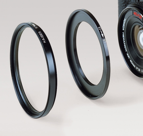 Kaiser Filteradapterring Objektiv 62 mm - Filter 77 mm