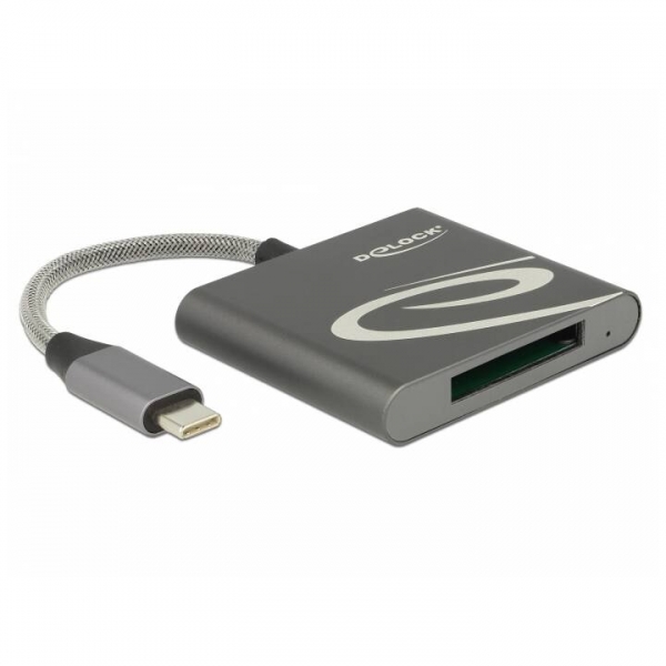 Delock Card Reader Extern USB-A für XQD-2.0-Speicherkarten