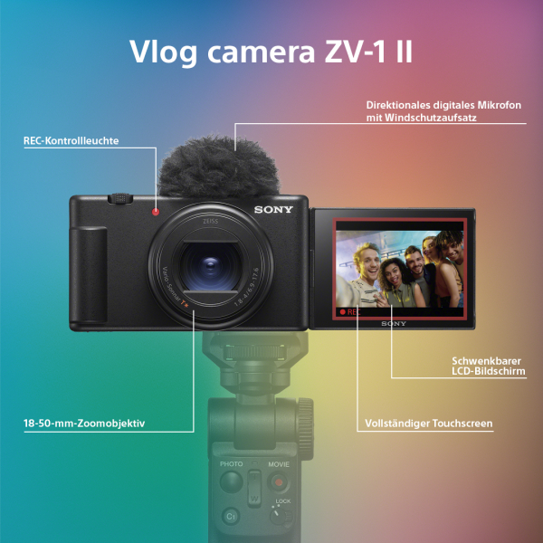 Sony Vlog Camera ZV-1 II