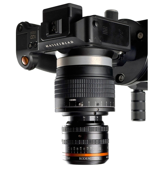Cambo RPM-XCD  Helical Focussing Mount 25 mm mit Hasselblad X Bajonett
