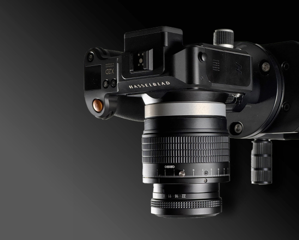 Cambo RPM-XCD  Helical Focussing Mount 25 mm mit Hasselblad X Bajonett