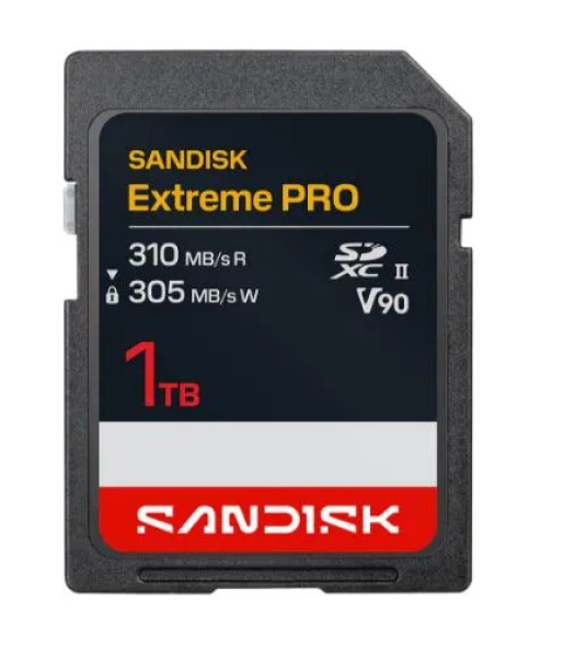 SanDisk Extreme Pro 310MB/s SDXC 1TB