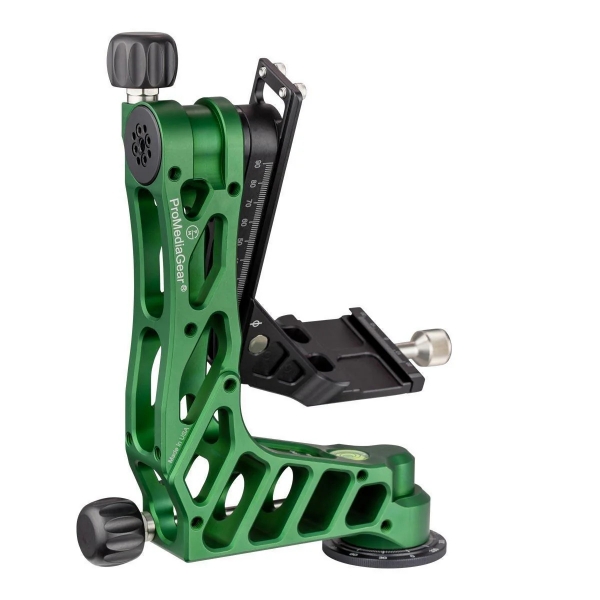 ProMediaGear GKJr. Katana Pro Gimbal Tripod Head, vert