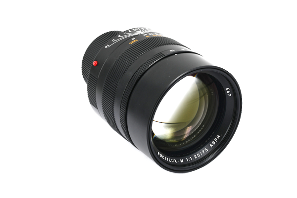 Occasion NOCTILUX-M ASPH* 75mm/1.25 schwarz eloxiert