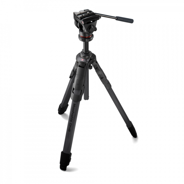 Manfrotto ONE Carbon trépied avec 500X Fluid Head