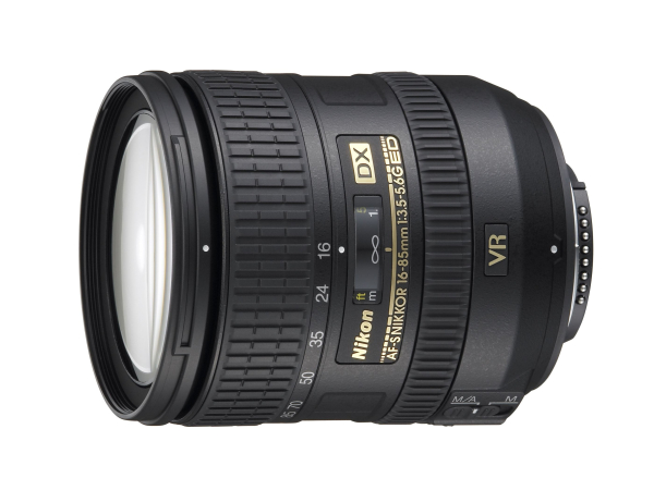 Occasion Nikon  AF-S DX VR 16-85mm/3,5-5,6 G ED, S/N 22022872