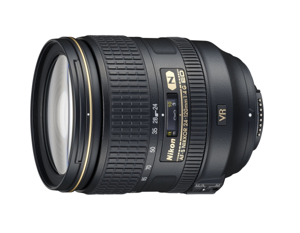 Occasion Nikon AF-S Zoom-Nikkor 24-120 mm/4.0G ED VR, S/N 62423077