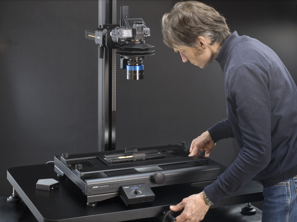 Cambo RPS-260 support de reproduction de table avec plateau et réglage en hauteur intégré