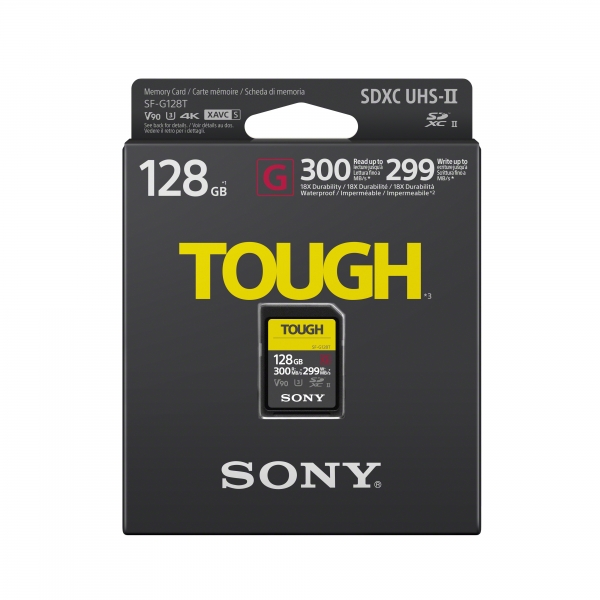Sony SD SF-G Tough SDXC UHS-II 128GB 300MB/s