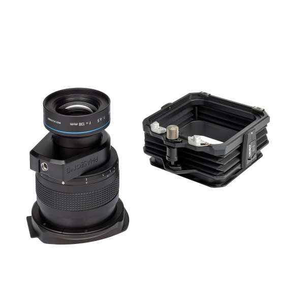 Cambo WRX-138 SB Wide-RS  138 mm HR Digaron-Float Lenspanel Short Barrel + Spacer avec Phase One X-Shutter